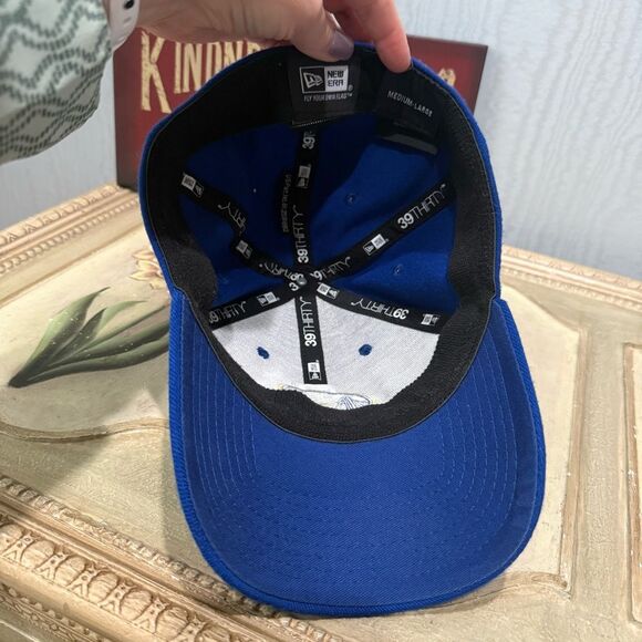 New Era Golden State Warriors Fitted Cap Hat Blue Sz M-L - Picture 9 of 13